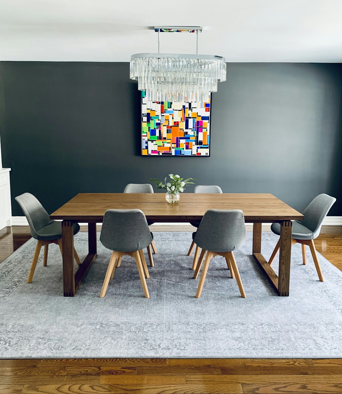 10-Seater Solid Teakwood Royal Dining Showcase
